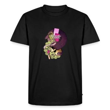 Fighting cards - Invocateur - T-shirt Premium bio Homme - noir - Devant - Nico (187cm)