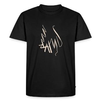 Lamu Souvenir Kenya - Men's Premium Organic T-Shirt - black - Front - Nico (187cm)