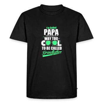 I'm called dad - Men's Premium Organic T-Shirt - black - Front - Nico (187cm)