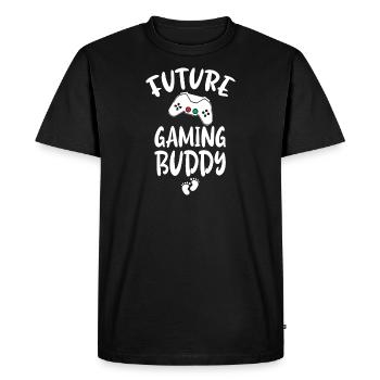 Future Gaming Buddy - Baby - Men's Premium Organic T-Shirt - black - Front - Nico (187cm)