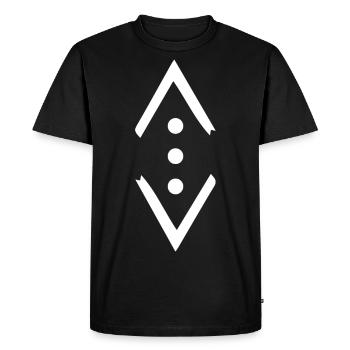 Cukur - Men's Premium Organic T-Shirt - black - Front - Nico (187cm)