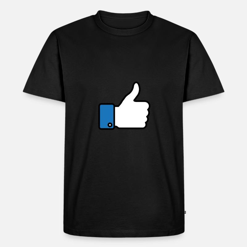 Wie ein Wie! - Männer Premium Bio T-Shirt - Schwarz