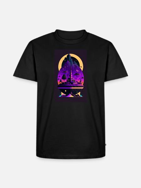 ORIGINAL ART - Men's Premium Organic T-Shirt - black