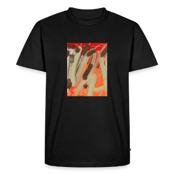 Art . - T-shirt Premium bio Homme - noir - Devant - Nico (187cm)
