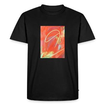 Art mode star. - T-shirt Premium bio Homme - noir - Devant - Nico (187cm)