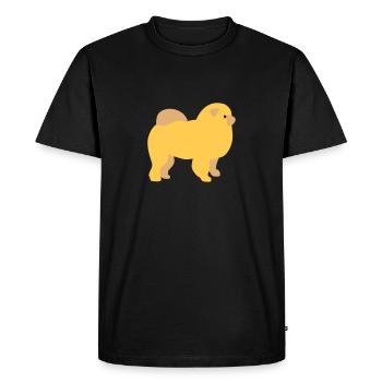 Chow-Chow - Men's Premium Organic T-Shirt - black - Front - Nico (187cm)