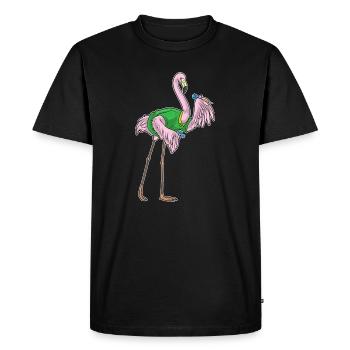 Flamingo Dart Dartpfeil - T-shirt Premium bio Homme - noir - Devant - Nico (187cm)