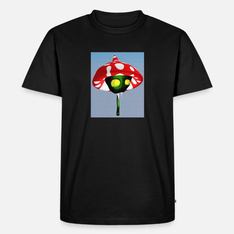 Toadstool Vampire - Men's Premium Organic T-Shirt - black