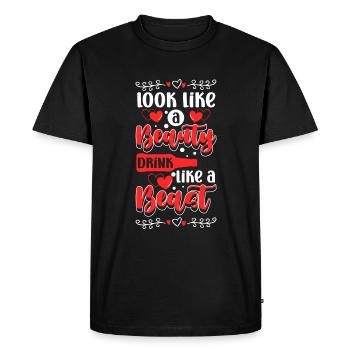 Celebrate Drinking Party make girls' evening - Men's Premium Organic T-Shirt - black - Front - Nico (187cm)