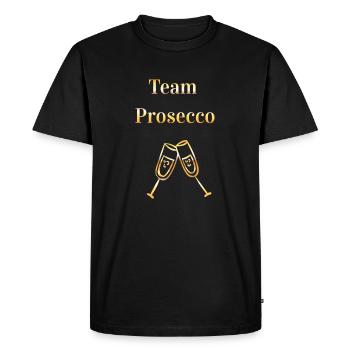 JGA Prosecco - Men's Premium Organic T-Shirt - black - Front - Nico (187cm)