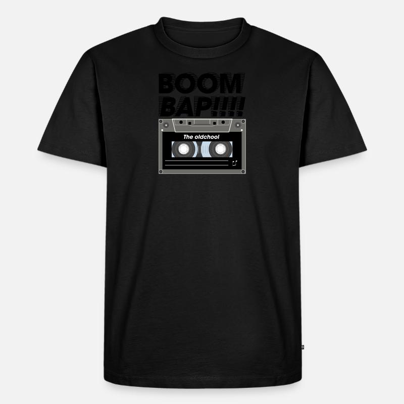 Cassette Boom Bap - Männer Premium Bio T-Shirt - undefined