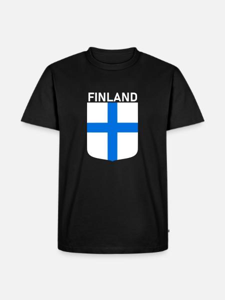 Drapeau Pays 3 - T-shirt Premium bio Homme - noir