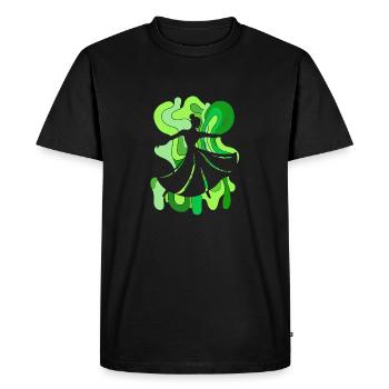 Dance Sport Dance Course Dance School - Men's Premium Organic T-Shirt - black - Front - Nico (187cm)