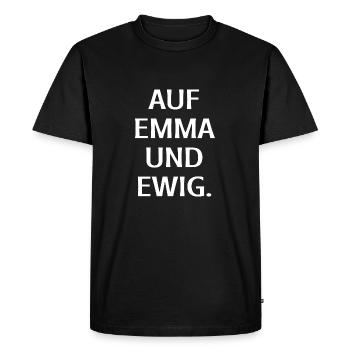 Techno Goa Sur Emma - T-shirt Premium bio Homme - noir - Devant - Nico (187cm)