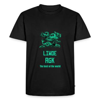 the best t-shirt - T-shirt Premium bio Homme - noir - Devant - Nico (187cm)