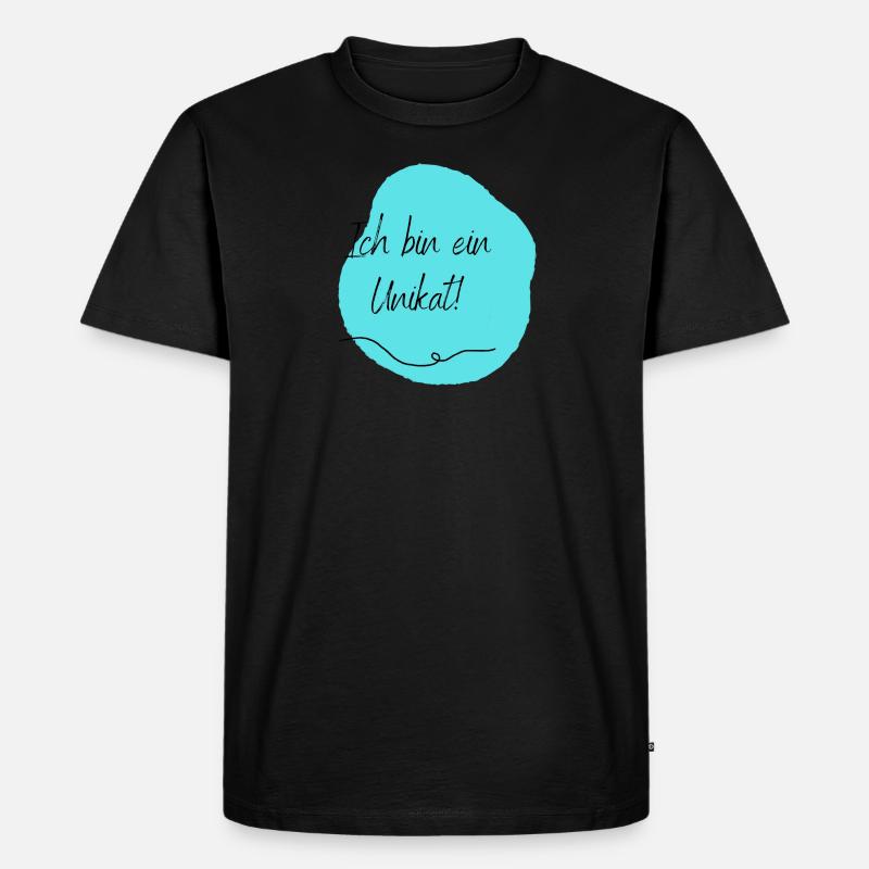 Ich bin ein Unikat! - Männer Premium Bio T-Shirt - undefined