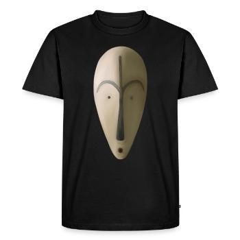 African ancestral art - Men's Premium Organic T-Shirt - black - Front - Nico (187cm)