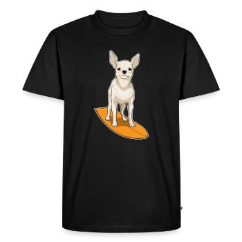 Été de surf sur planche de surf à Chihuahua - T-shirt Premium bio Homme - noir - Devant - Nico (187cm)