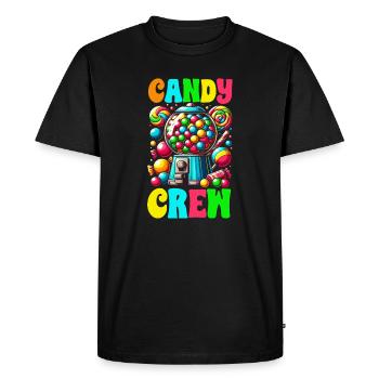 Candy Crew Décoration Candy Lover Sweet Tooth - T-shirt Premium bio Homme - noir - Devant - Nico (187cm)