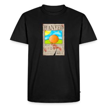 wanted ball - T-shirt Premium bio Homme - noir - Devant - Nico (187cm)