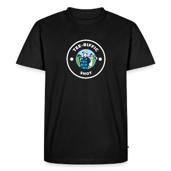 Golf Tee-Riffic Lover Funny Golfing - T-shirt Premium bio Homme - noir - Devant - Nico (187cm)