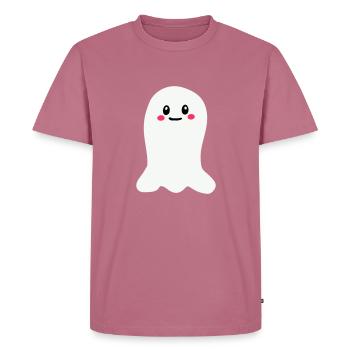 Fantôme - T-shirt Premium bio Homme - mauve - Devant - Nico (187cm)