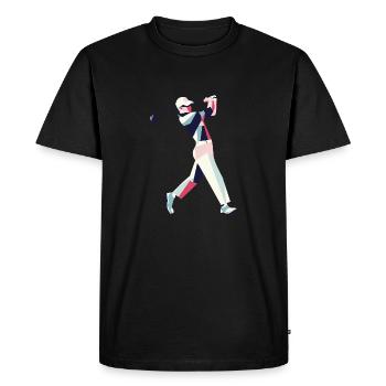 Golf Golf Clubs de golf - T-shirt Premium bio Homme - noir - Devant - Nico (187cm)