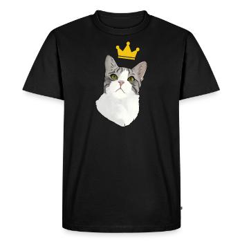 King Mortar - Men's Premium Organic T-Shirt - black - Front - Nico (187cm)