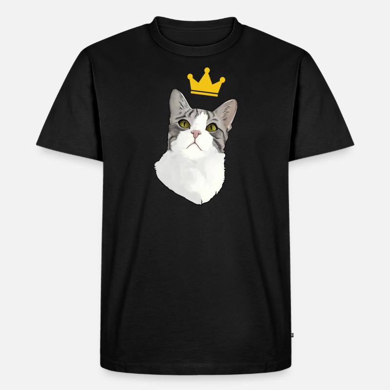 King Mörf - Männer Premium Bio T-Shirt - Schwarz