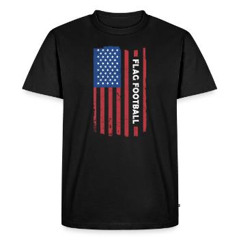 Sport Us Flag Flag Football - T-shirt Premium bio Homme - noir - Devant - Nico (187cm)