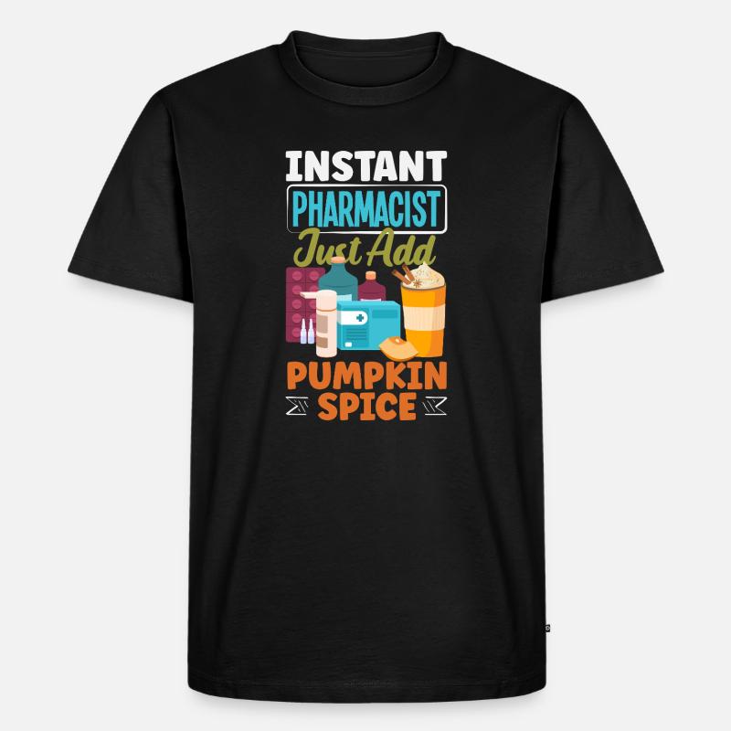 Apotheker Pharmazeutisch-technischer - Männer Premium Bio T-Shirt - Schwarz