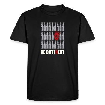 Be different gift Hessisch Hessen Appelwoi - Men's Premium Organic T-Shirt - black - Front - Nico (187cm)