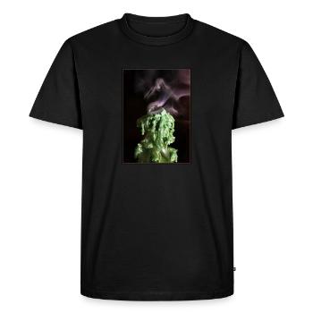 Smoky Jinn - T-shirt Premium bio Homme - noir - Devant - Nico (187cm)