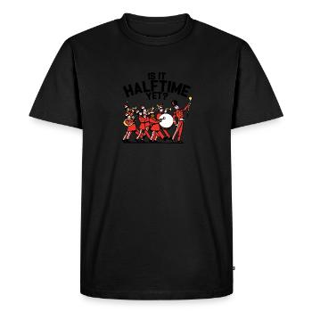 Performance du spectacle de la mi-temps de la fanfare - T-shirt Premium bio Homme - noir - Devant - Nico (187cm)