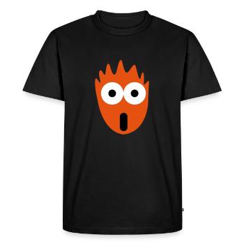 Uberaschung - T-shirt Premium bio Homme - noir - Devant - Nico (187cm)