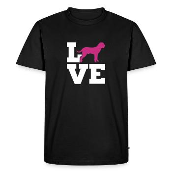 Cane Corso - T-shirt Premium bio Homme - noir - Devant - Nico (187cm)