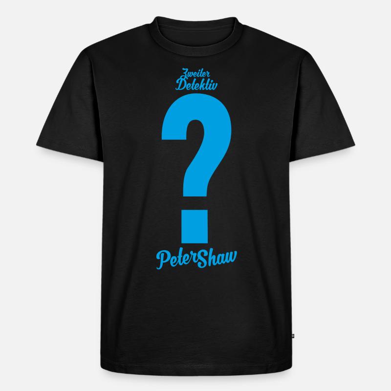 Die Drei ??? Peter Shaw Kostüm - Männer Premium Bio T-Shirt - Schwarz