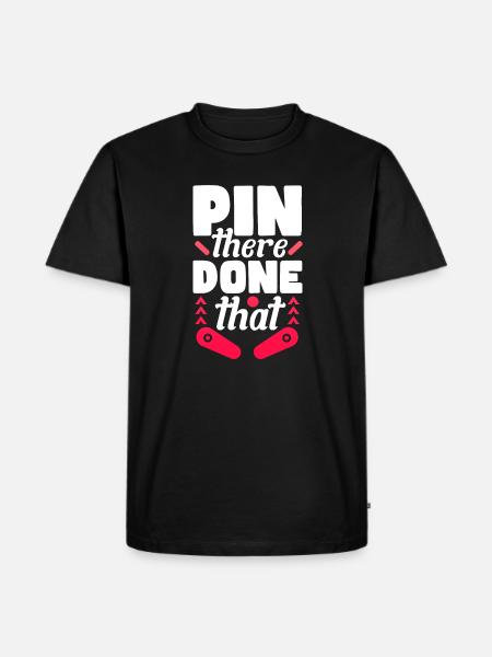 Pin there Done that - Men's Premium Organic T-Shirt - black