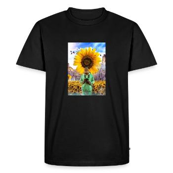 Happy Summer Photographer - Men's Premium Organic T-Shirt - black - Front - Nico (187cm)