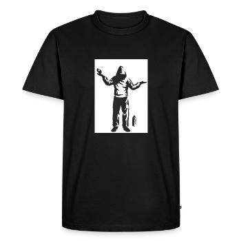 Pulvérisateur - T-shirt Premium bio Homme - noir - Devant - Nico (187cm)