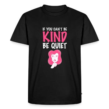 Bullying - Men's Premium Organic T-Shirt - black - Front - Nico (187cm)