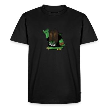 metal - T-shirt Premium bio Homme - noir - Devant - Nico (187cm)