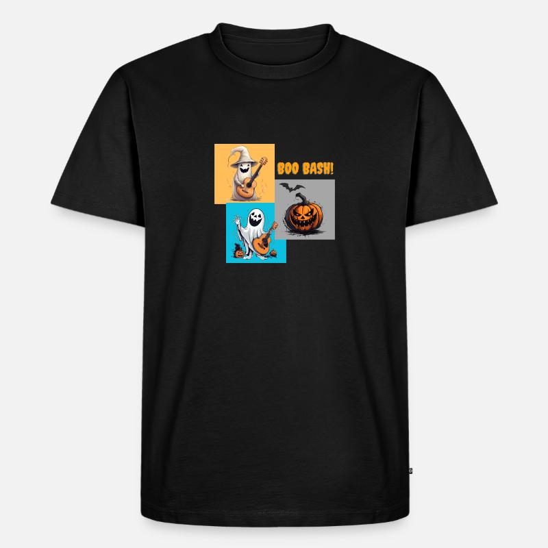 Buh-Bash - Männer Premium Bio T-Shirt - Schwarz