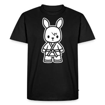 judo - T-shirt Premium bio Homme - noir - Devant - Nico (187cm)