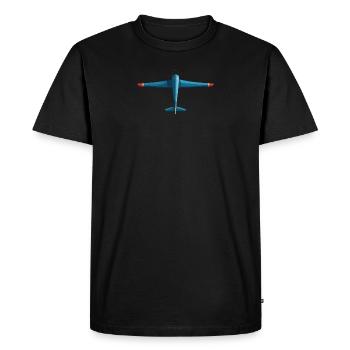 BlueRedtip - Men's Premium Organic T-Shirt - black - Front - Nico (187cm)