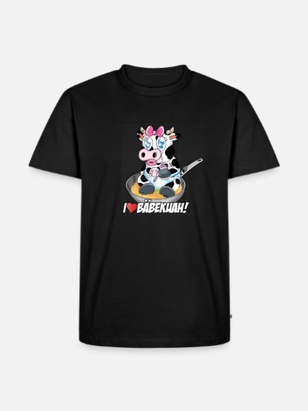 I <3 BÄBEKUAH - T-shirt Premium bio Homme - noir