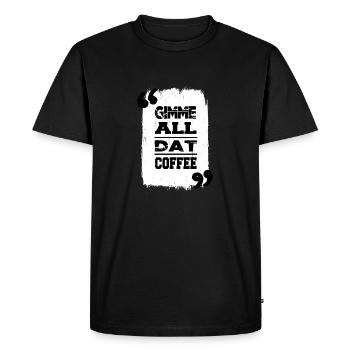 internet computer present idea codes hack the box - Men's Premium Organic T-Shirt - black - Front - Nico (187cm)
