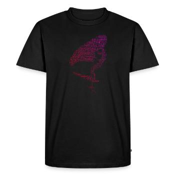 Wingsurf hydroptère pour homme wingsurfen foilwing - T-shirt Premium bio Homme - noir - Devant - Nico (187cm)
