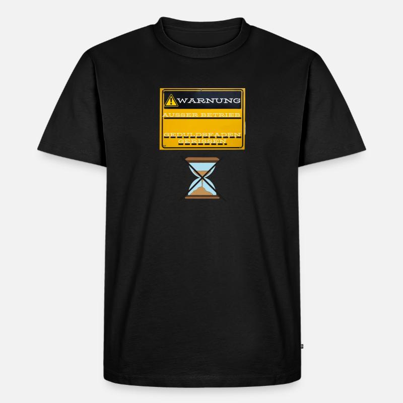 Auser betrieb - Männer Premium Bio T-Shirt - Schwarz
