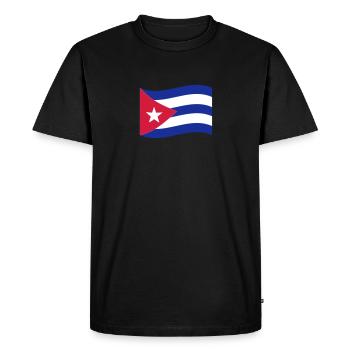 Cuba - T-shirt Premium bio Homme - noir - Devant - Nico (187cm)
